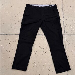 Polo Ralph Lauren Black Chinos, size 38, Like New.